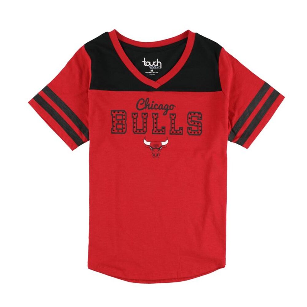 Touch Womens Chicago Bulls Embellished T-Shirt, NWT